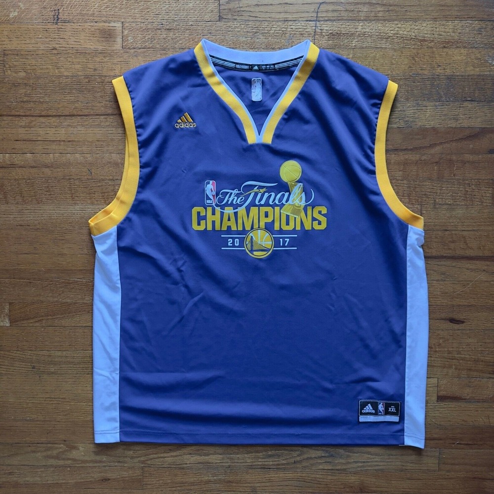 Adidas Golden State Warriors Jersey NBA Finals Champions Curry 30 XXL